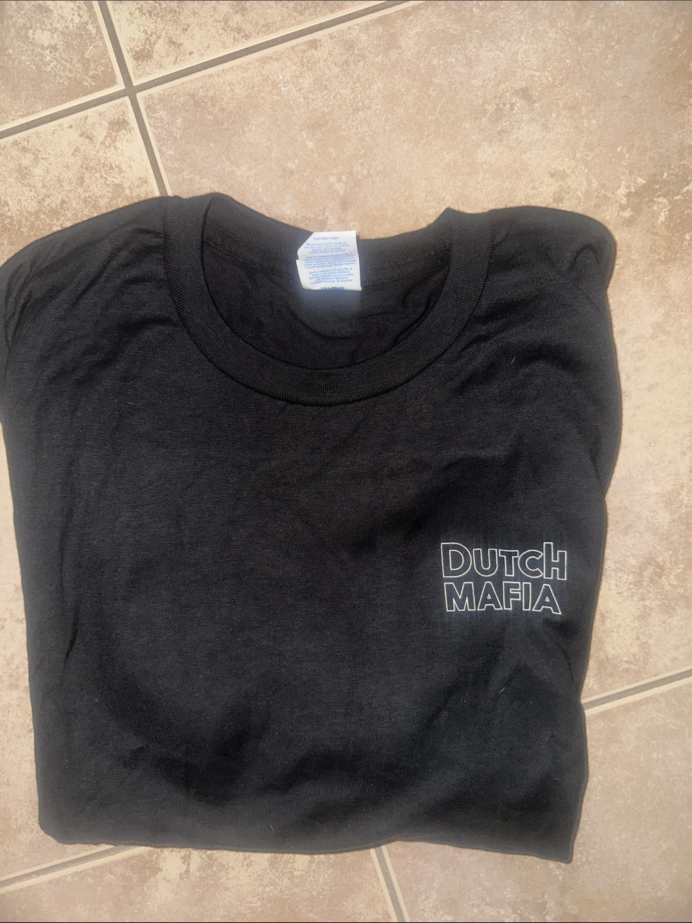 Dutch Bros Black 'Dutch Mafia' Short Sleeve Tee